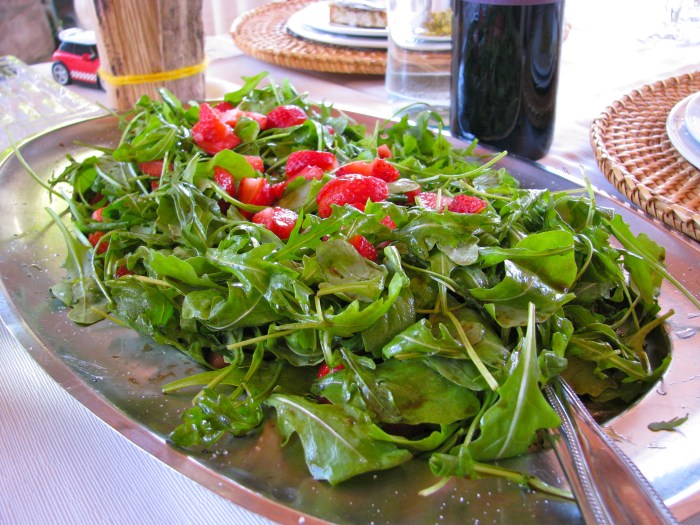 Arugula and Strawberry Salad