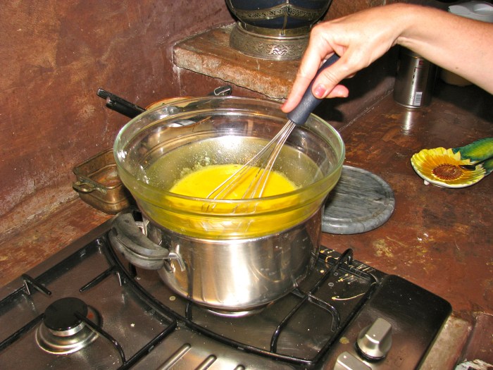 Cooking the Zabaglione