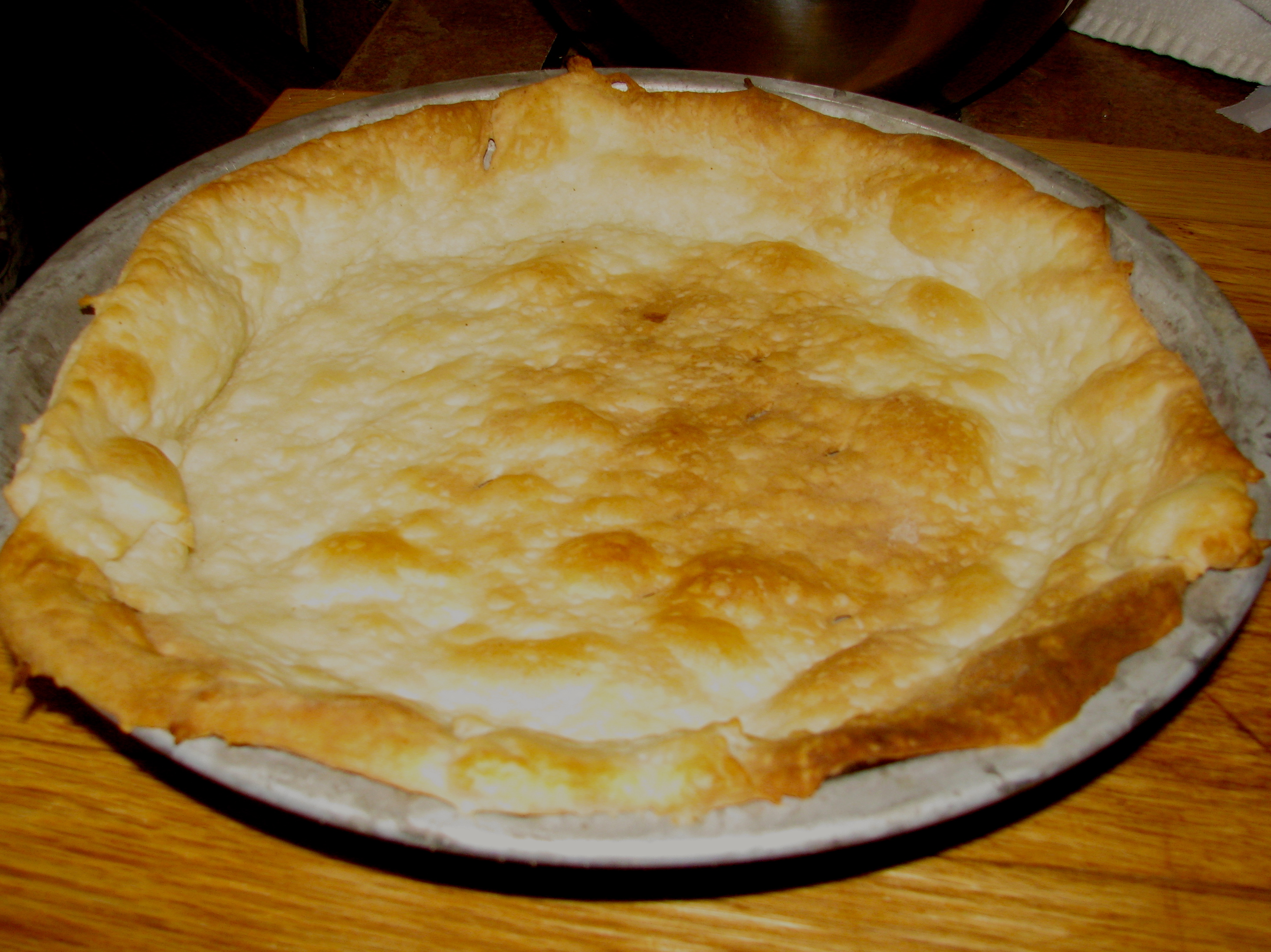 Bottom Crust Proofed