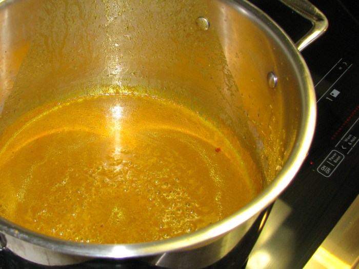Making the Curry Paste