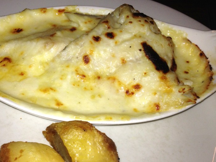 Haddock with Mornay Sauce